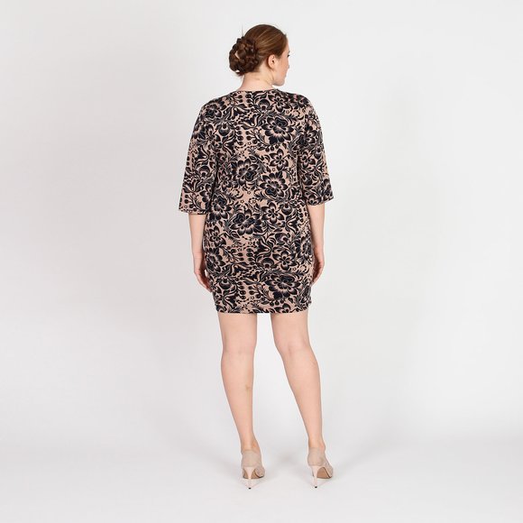 Платье-миди со свободными рукавами шир.  580, рис. 4