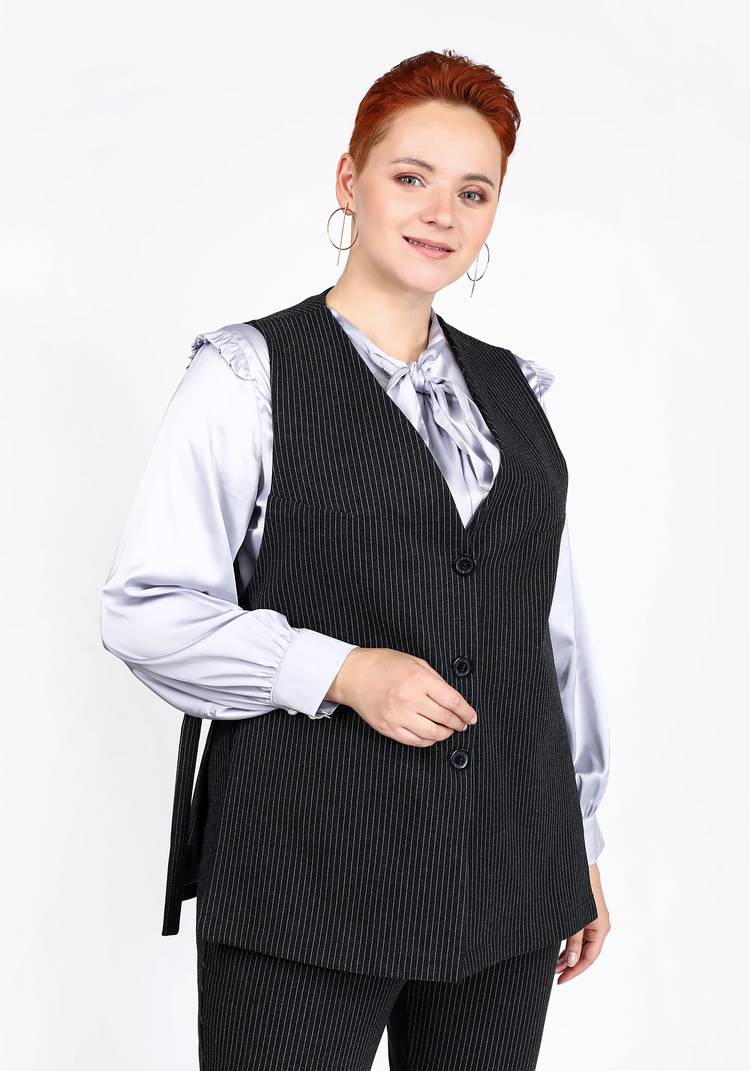 Жилет с регулировкой ширины в боковых швах шир.  750, рис. 5