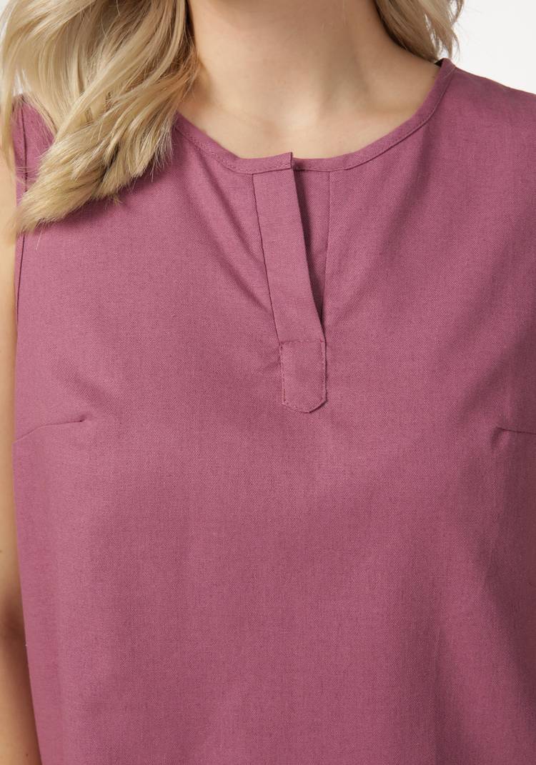 Блуза без рукавов с круглым вырезом шир.  750, рис. 22