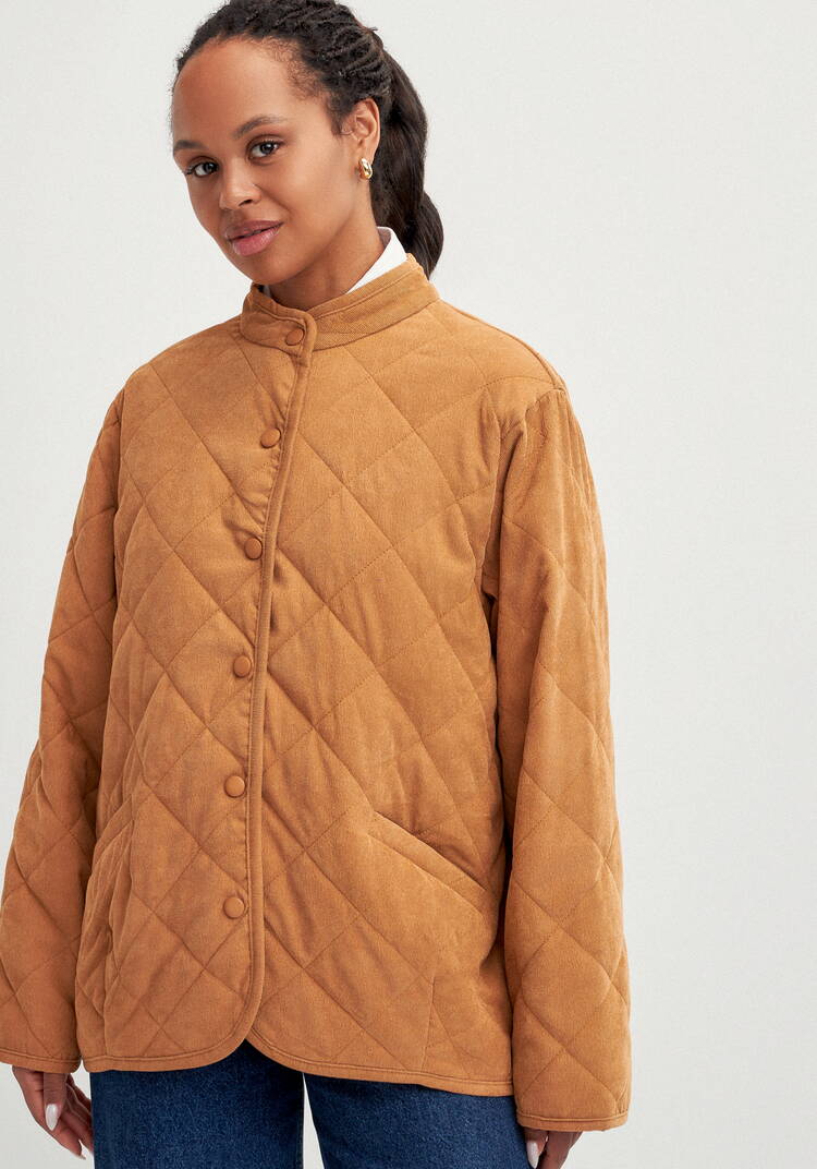 Жакет вельветовый с контрастным подкладом шир.  750, рис. 22