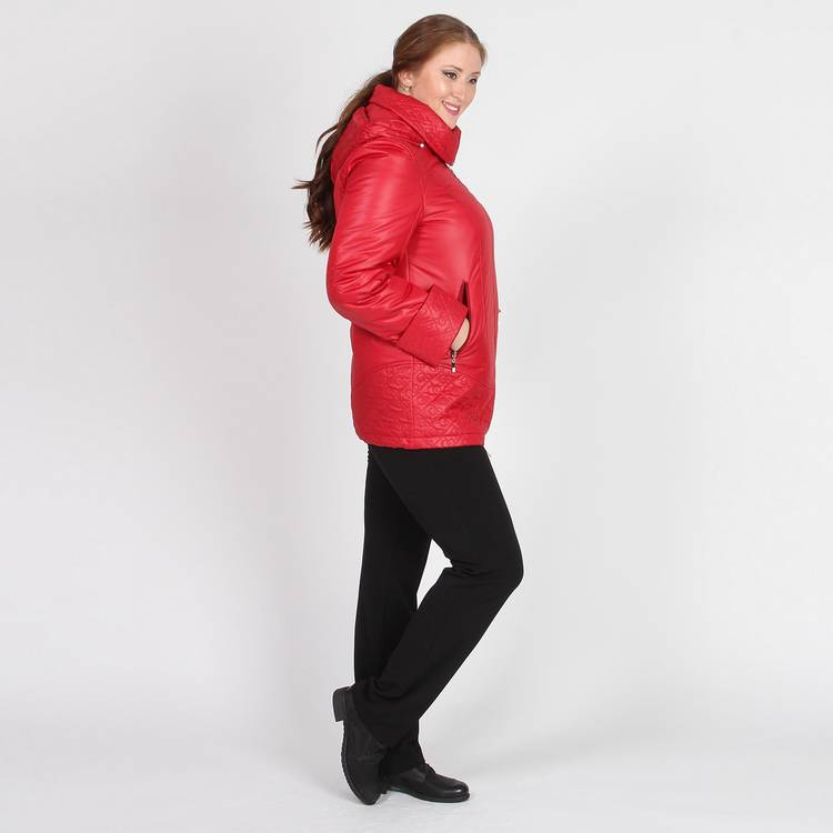 Куртка удлиненная со стеганными элементами шир.  750, рис. 3