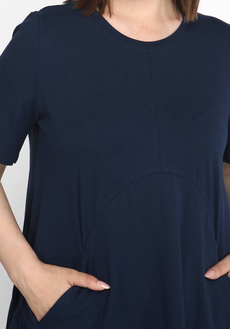 Платье-макси трикотажное шир.  750, рис. 4