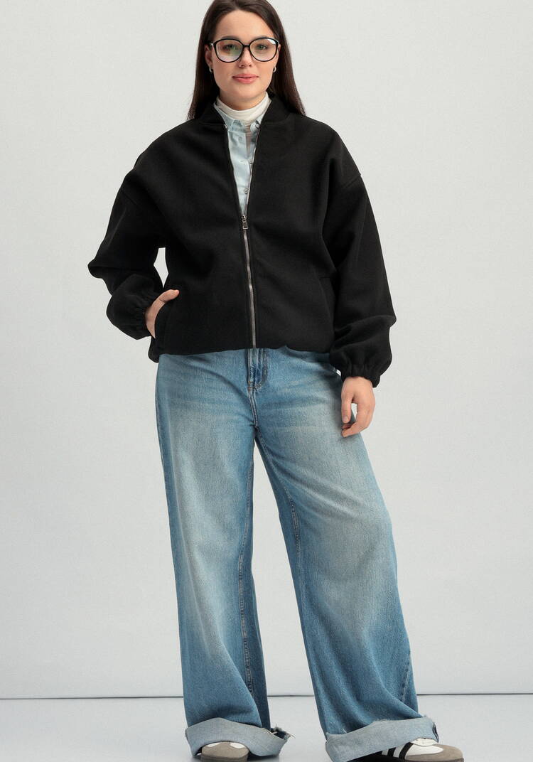 Бомбер свободного кроя на молнии шир.  750, рис. 26