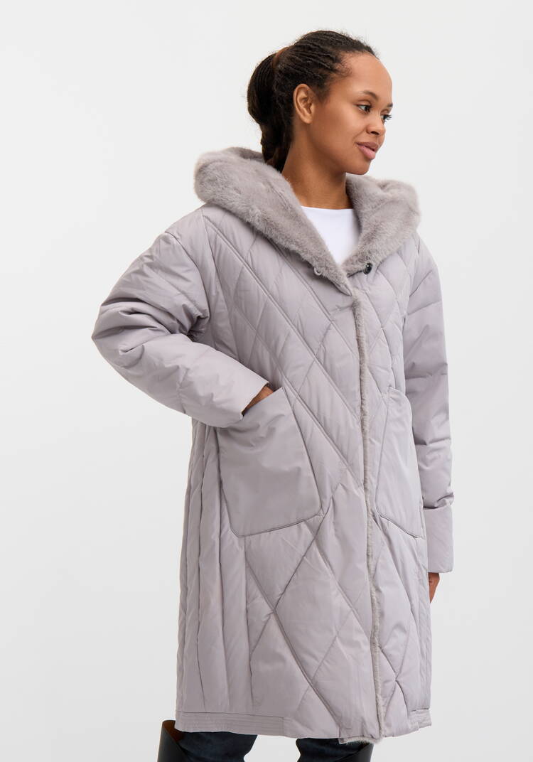 Куртка-пуховик Жаннет шир.  750, рис. 9