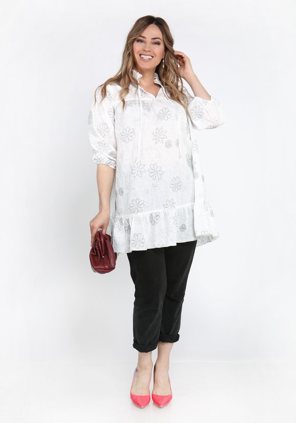 Туника свободного кроя Моника шир.  580, рис. 1