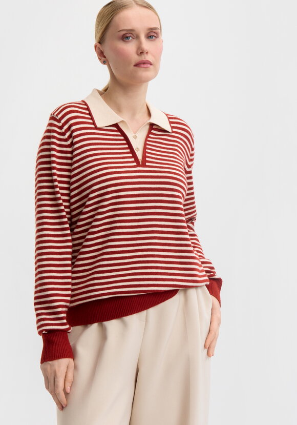 Трикотажный джемпер в полоску шир.  580, рис. 19