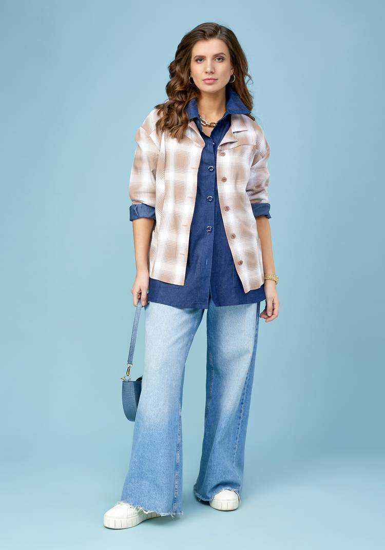 Жакет с поясом на пуговицах шир.  750, рис. 9