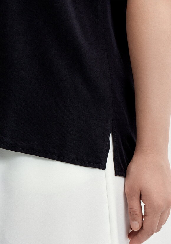 Блуза с леопардовой окантовкой шир.  580, рис. 6