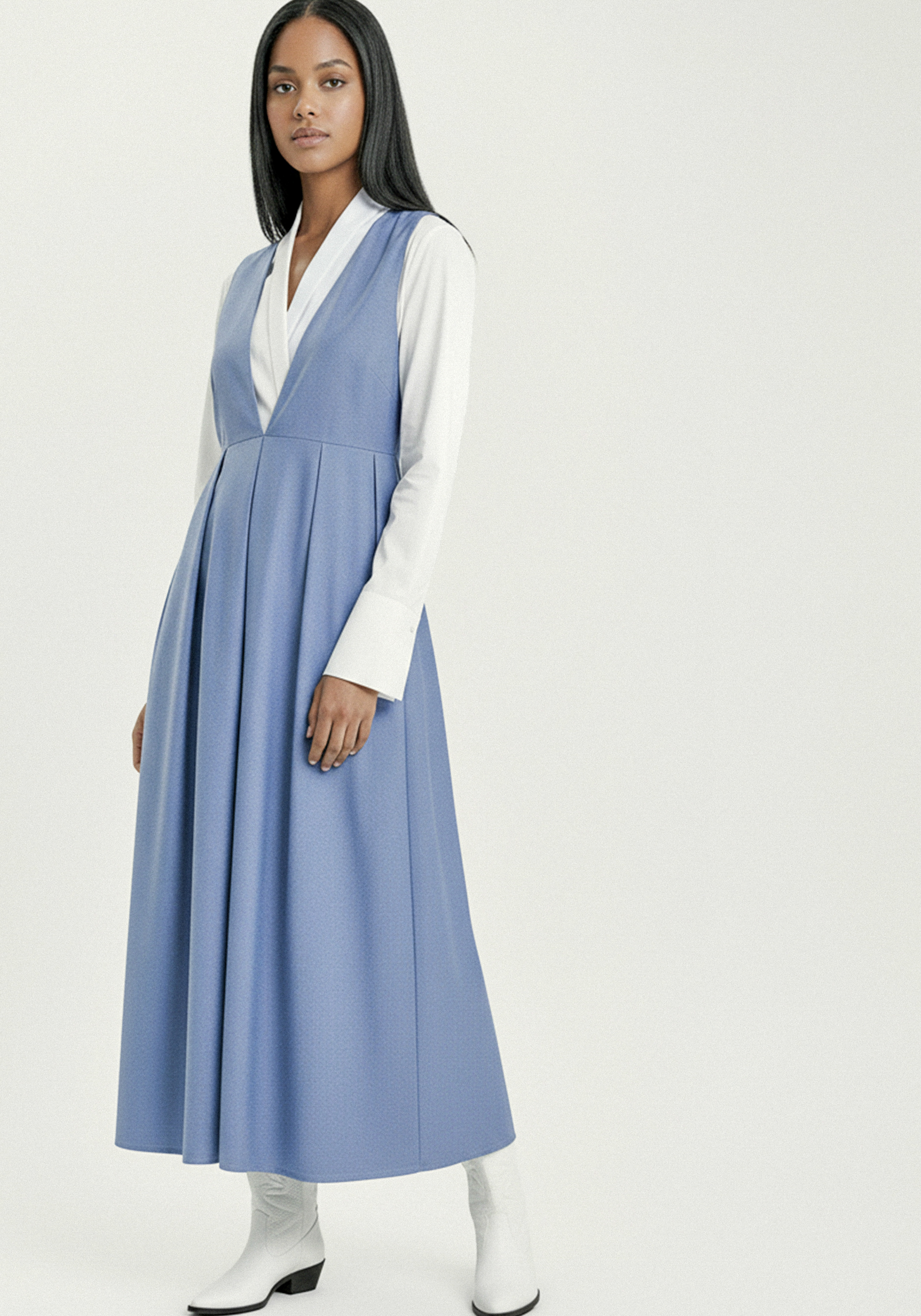 Сарафан с рюшей на спинке 5499₽