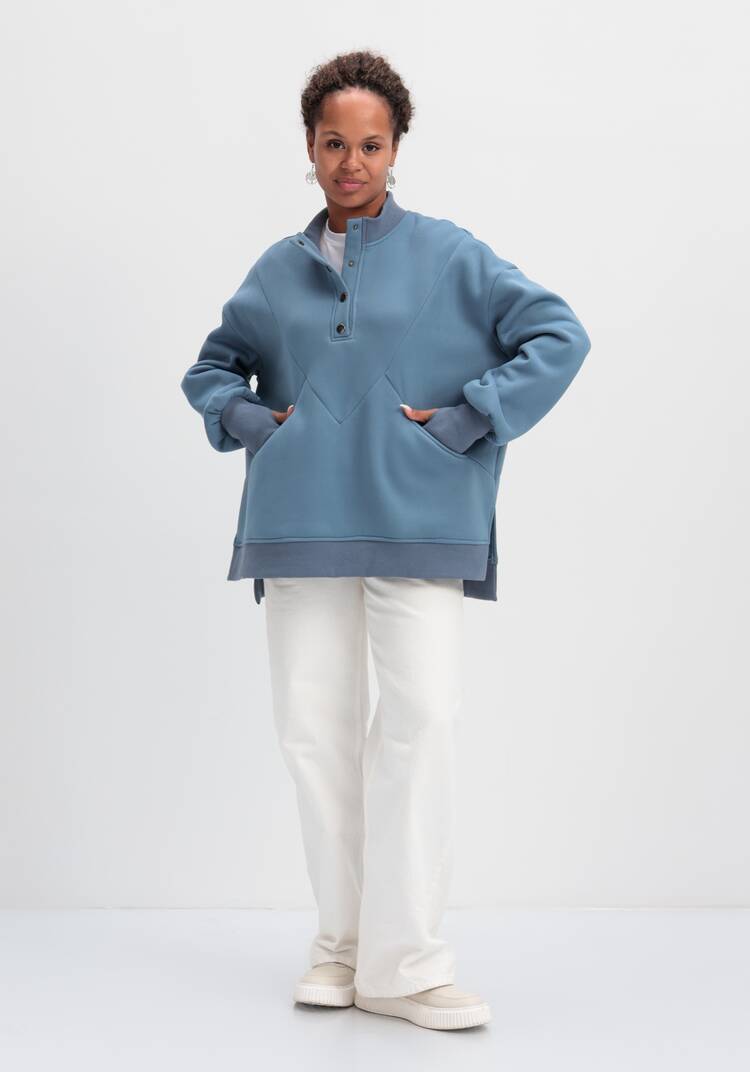 Толстовка с застёжкой на кнопках шир.  750, рис. 9