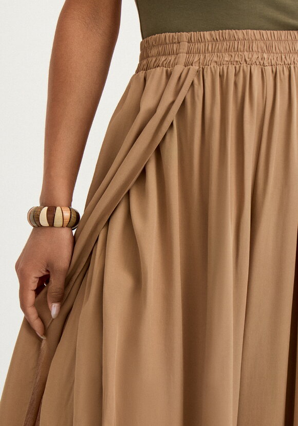 Брюки свободного кроя с запахом шир.  580, рис. 5