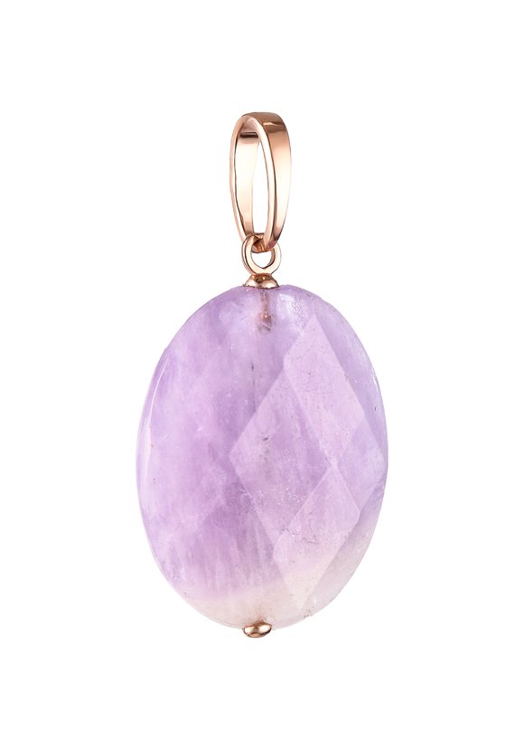 Подвеска серебряная Волшебный аметист шир.  580, рис. 2