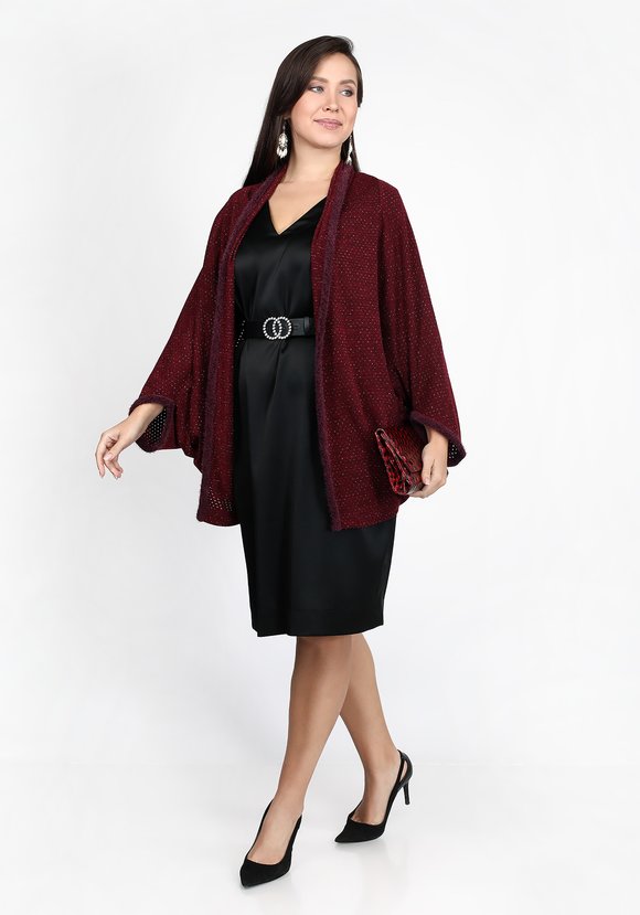 Кардиган-трансформер  летучая мышь шир.  580, рис. 6