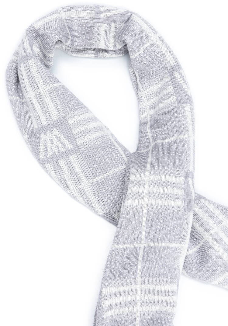 Палантин в клетку с монограммой шир.  750, рис. 10