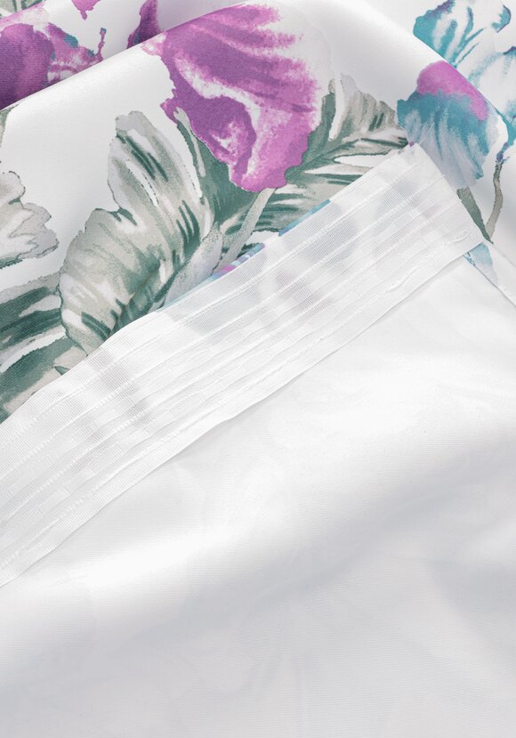 Портьера Акварельные ирисы шир.  580, рис. 10