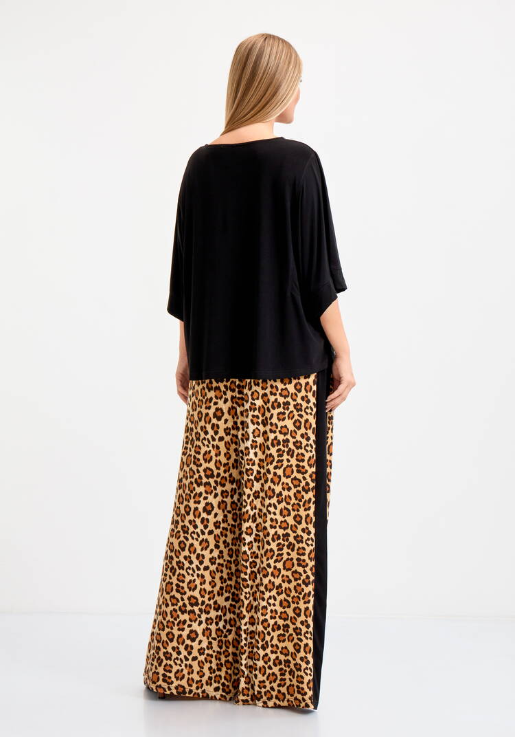 Костюм блуза с брюками Таисия шир.  750, рис. 3