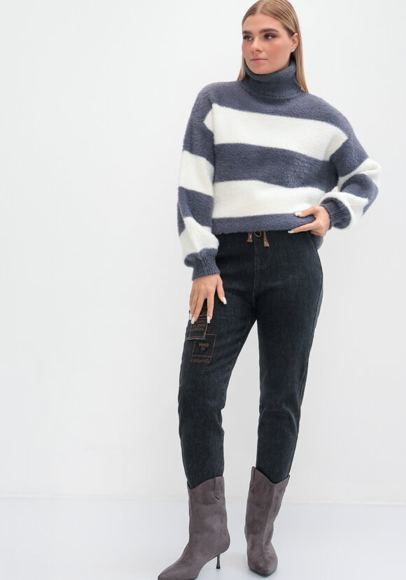 Джинсы Георгина шир.  580, рис. 8