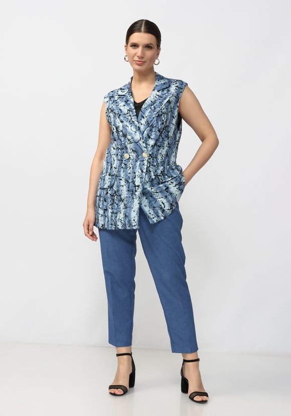 Жилет двубортный Полет шир.  580, рис. 22