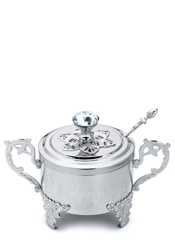 Сахарница с ложкой Бриллиант шир.  580, рис. 1