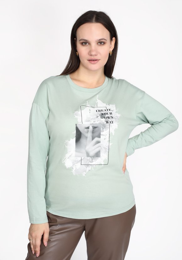 Лонгслив Шёпот сердца шир.  580, рис. 13