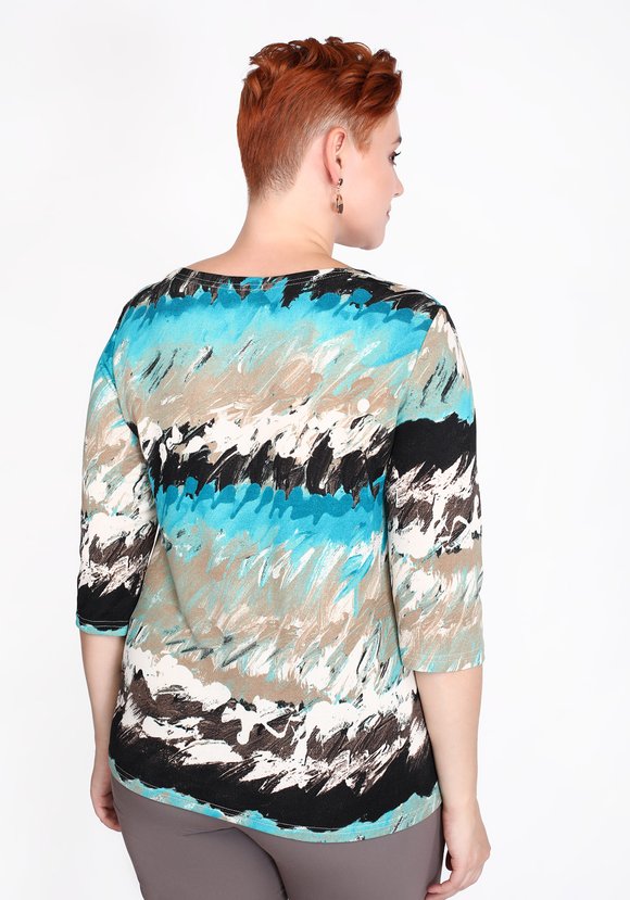 Туника Красочная палитра шир.  580, рис. 26