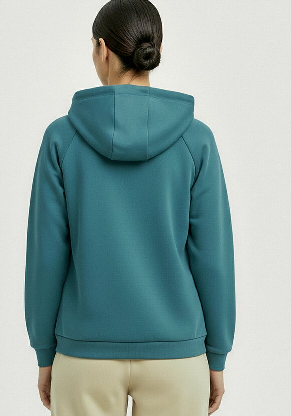 Бомбер с капюшоном из комбинированной ткани шир.  580, рис. 12