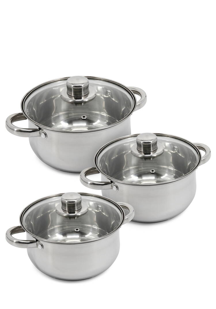 Набор кастрюль Лаура, 3 шт. шир.  750, рис. 1