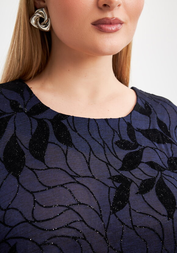 Туника из крешбархата с переливами шир.  580, рис. 10