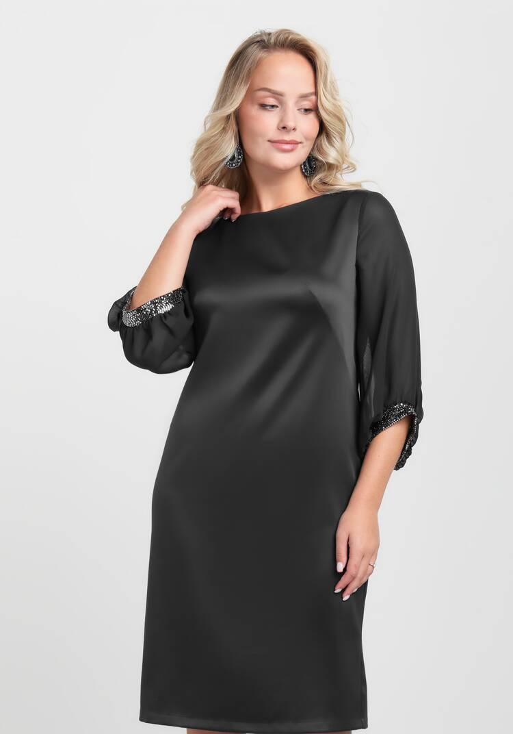 Платье Стиль рукавами из вуали шир.  750, рис. 20