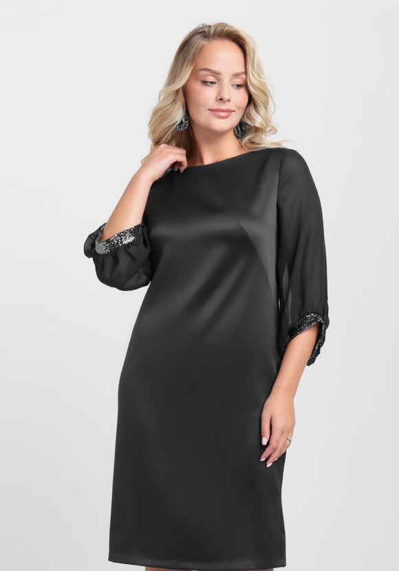 Платье Стиль рукавами из вуали шир.  580, рис. 20