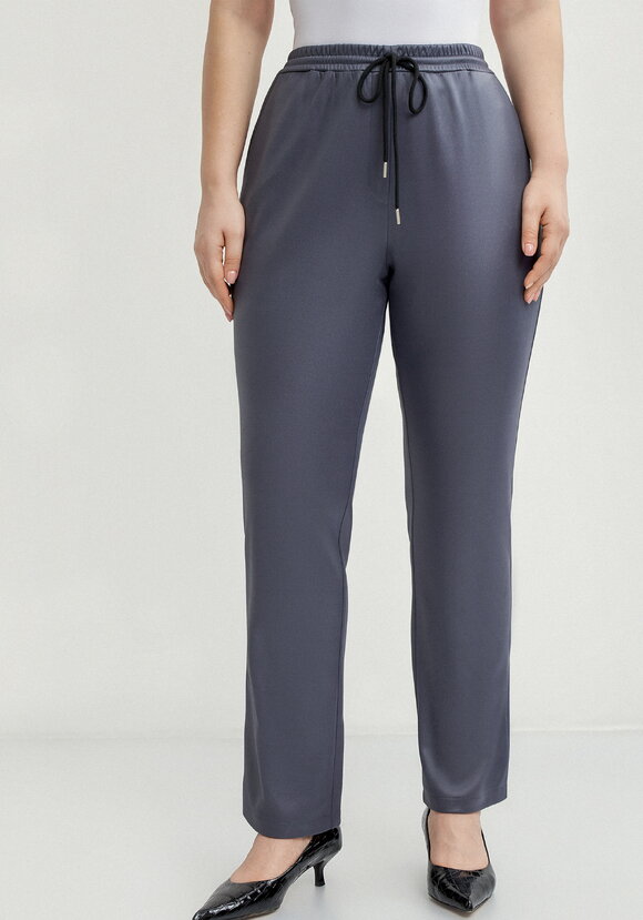 Брюки из трикотажа под кожу шир.  580, рис. 11