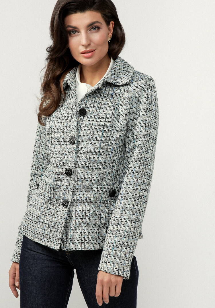 Пиджак с отложным воротником на подкладке шир.  750, рис. 20