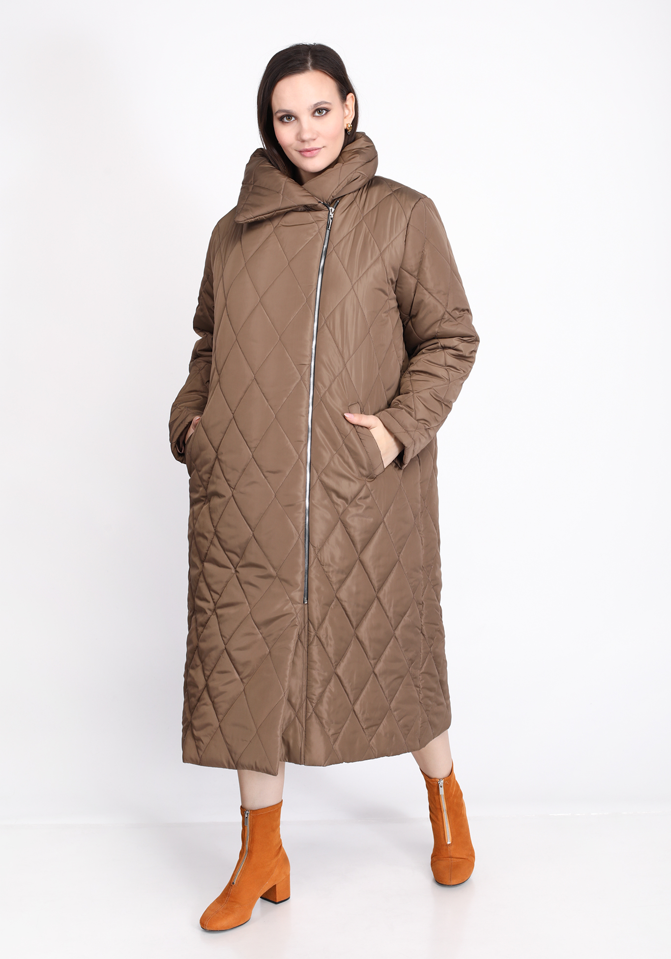 Пальто «Теплый шарм» ProMadame, размер 58, цвет красный - фото 4