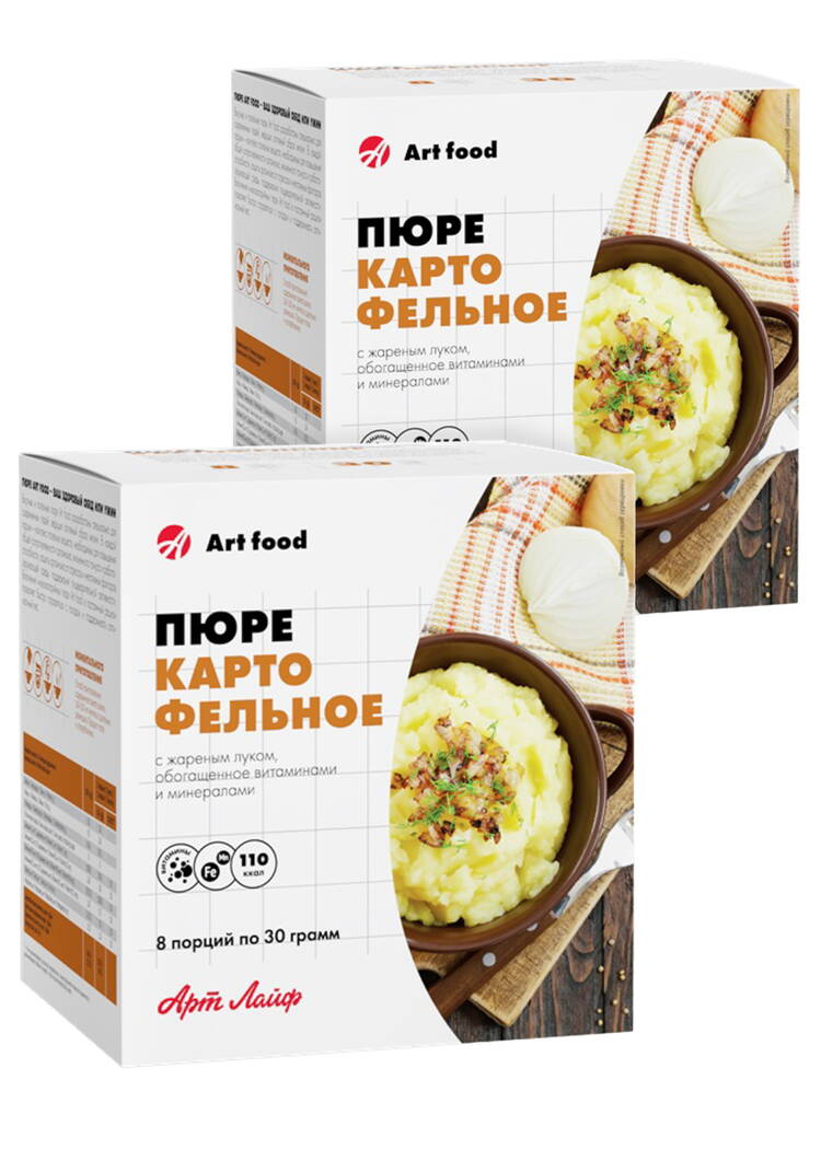 Пюре картофельное витаминизированное, 16 шт. шир.  750, рис. 1
