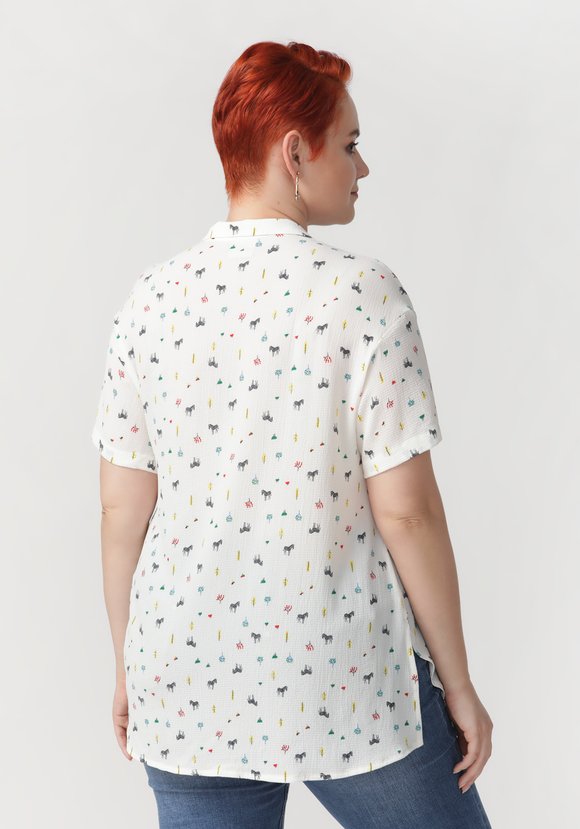 Блуза Современный вкус шир.  580, рис. 6