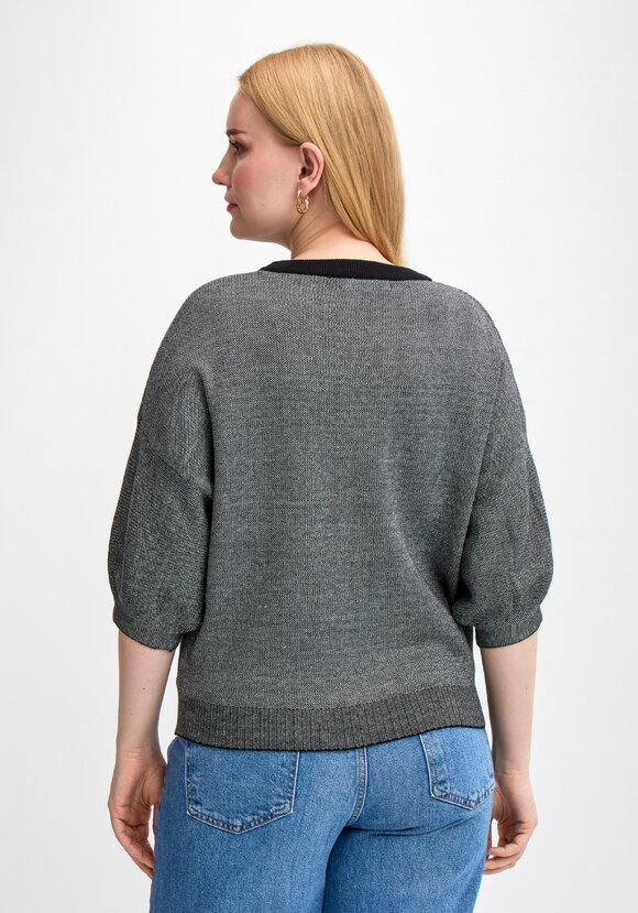 Джемпер с декором и рукавом 3/4 шир.  580, рис. 15