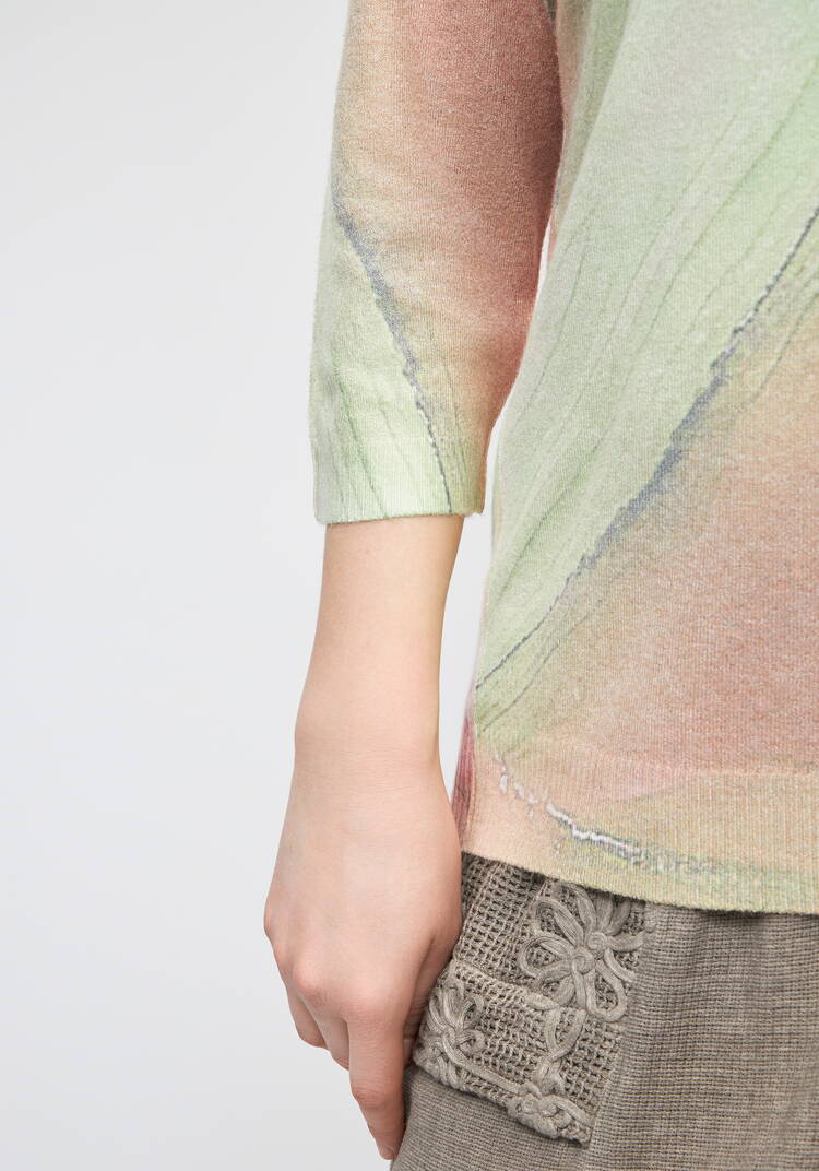 Блуза со стразами Венера шир.  750, рис. 5