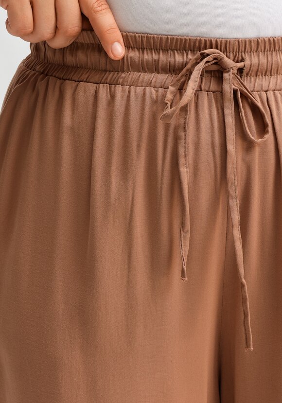 Брюки палаццо с резинкой на поясе шир.  580, рис. 29