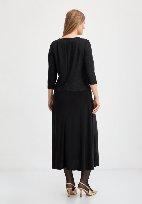 Платье Алина с эффектом костюма шир.  580, рис. 3