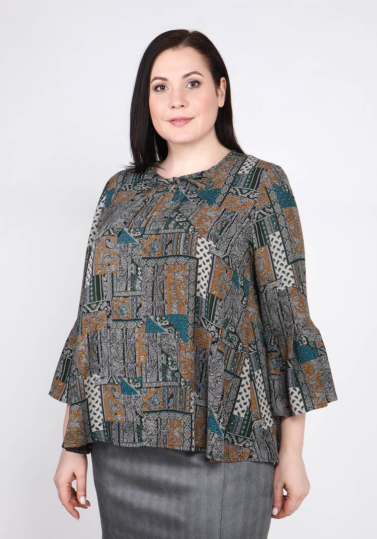 Туника в этническом стиле шир.  750, рис. 5