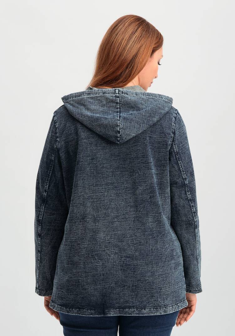 Толстовка с накладными карманами шир.  750, рис. 3