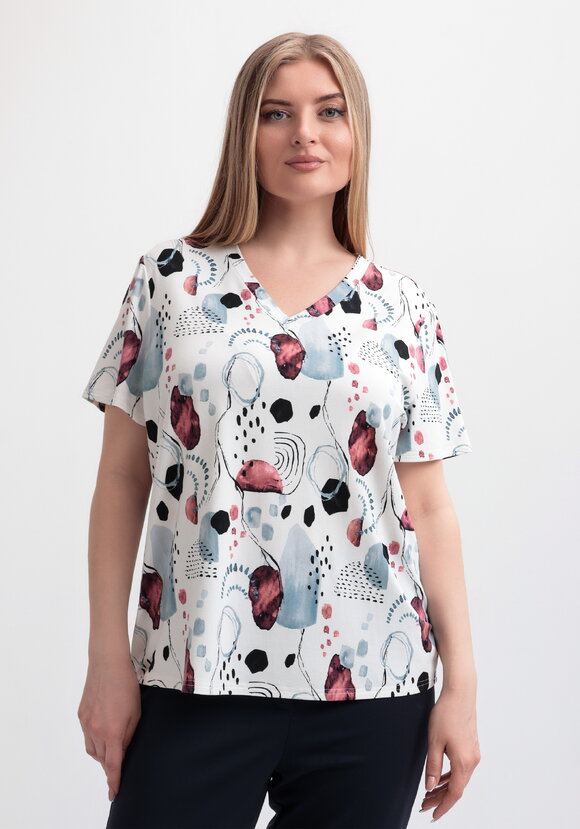 Блуза Эльвира шир.  580, рис. 9