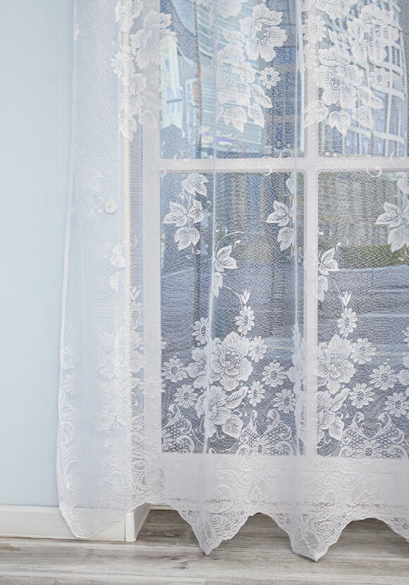 Тюль-жаккард Снежана шир.  580, рис. 3