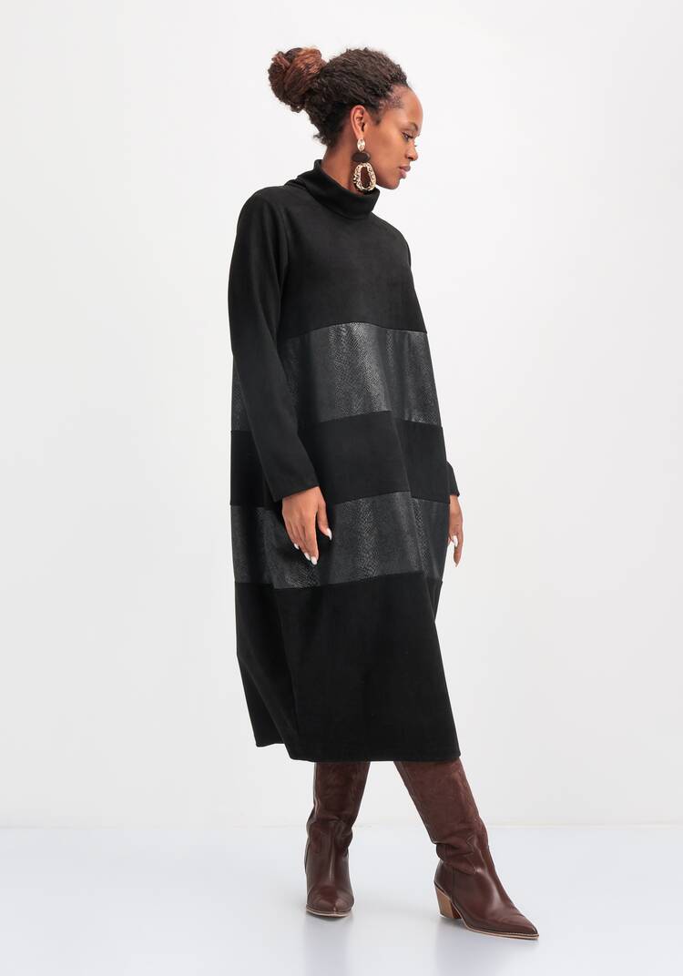 Платье с декоративными вставками шир.  750, рис. 21