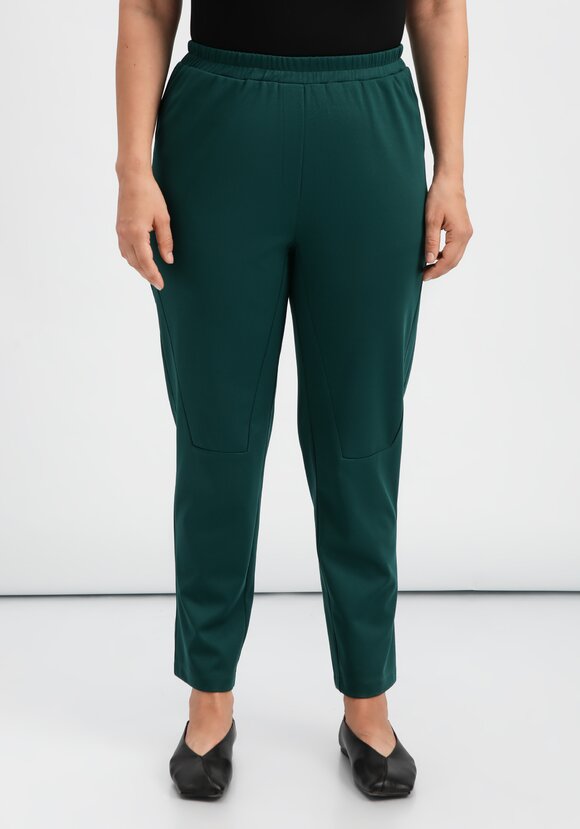 Брюки оригинального кроя на резинке шир.  580, рис. 4