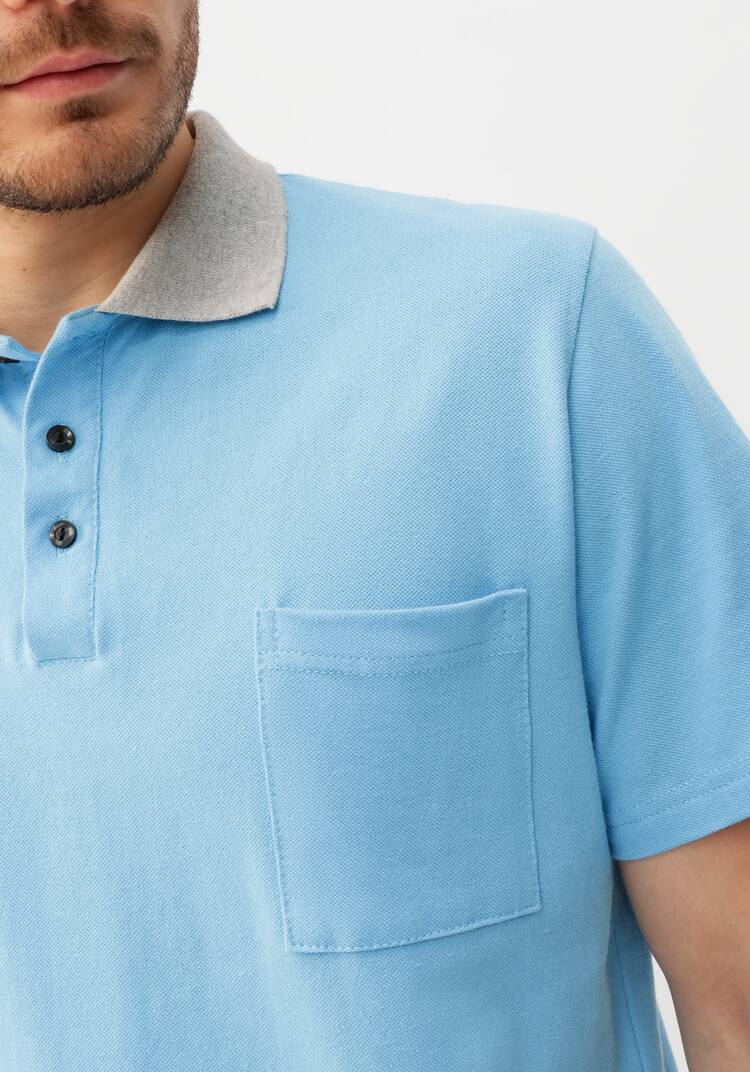 Футболка поло мужская шир.  750, рис. 5