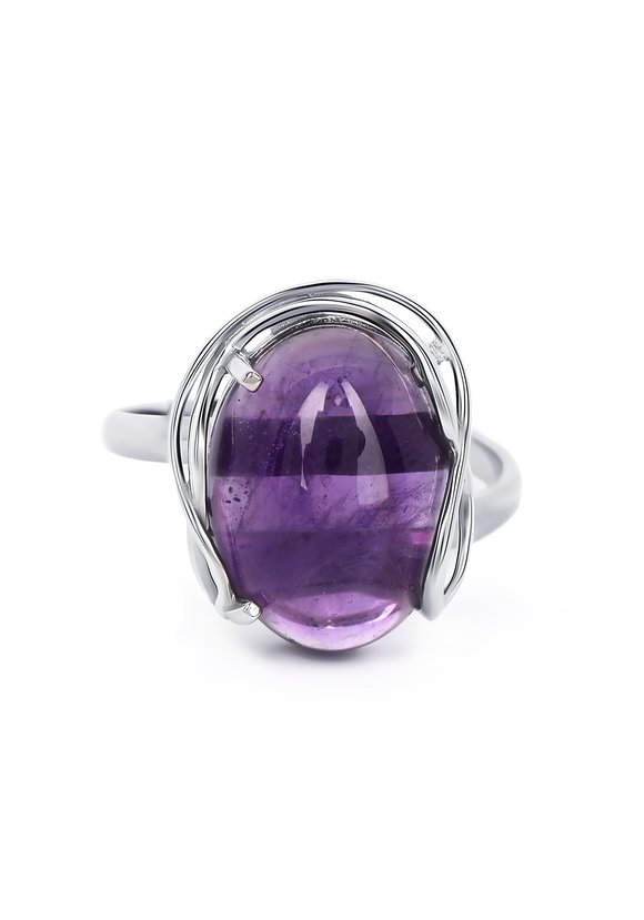 Кольцо серебряное Лина шир.  580, рис. 6