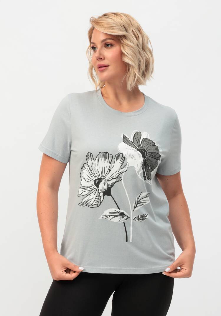 Костюм с принтом на футболке шир.  750, рис. 14