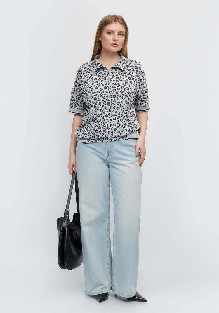 Поло Пятнистый леопард шир.  750, рис. 2