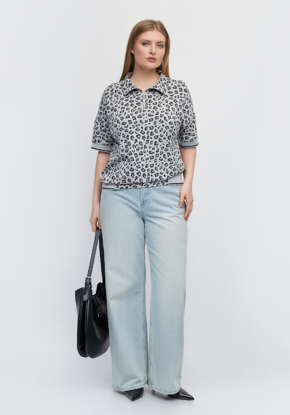 Поло Пятнистый леопард шир.  580, рис. 2